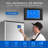 Winado 400 Lb. Daily Production Cube Clear Ice Freestanding Ice Maker