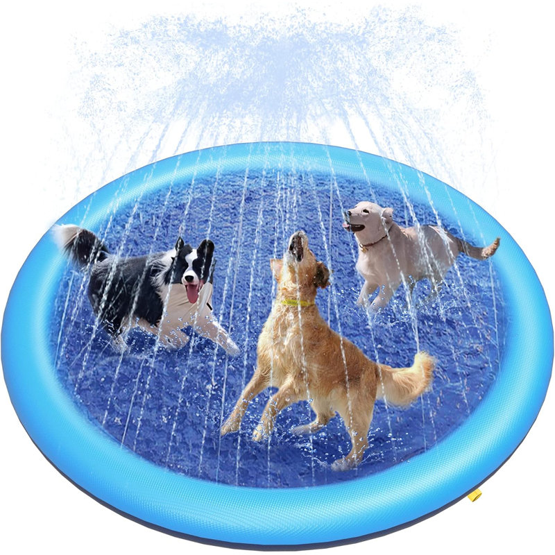 Piscine antidérapante pour chien 67 po Peteast
