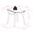 Joanny 4 - Person Extendable Solid Wood Top Four Leg Base Dining Set