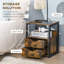 40cm W Engineered Wood Bedside Table-947962539