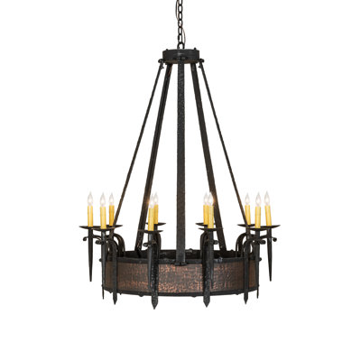 35" Wide Costello 10 Light Chandelier