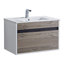 Ensemble de meuble-lavabo mural simple 30 po Kynlyn-1779548282
