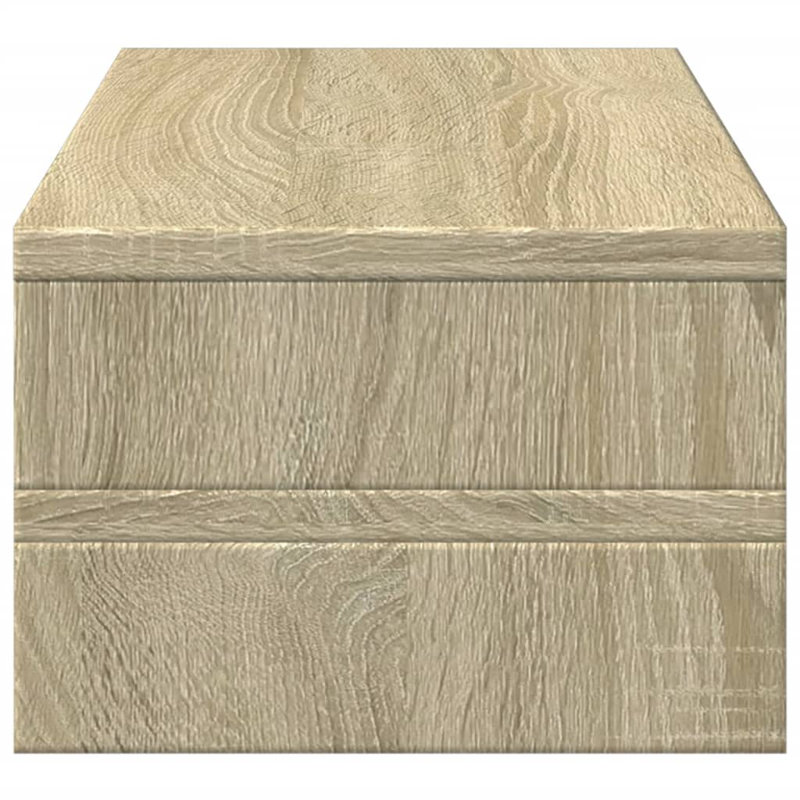 Beesan Manufactured Wood Monitor Stand, Sonoma Oak