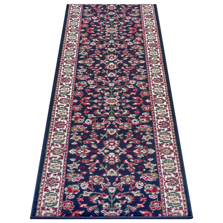 Flatweave Navy Rug