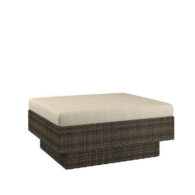 Park terrace ottoman avec coussin