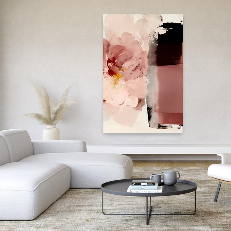 Art contemporain contemporain abstrait, H 60 po x l 40 po