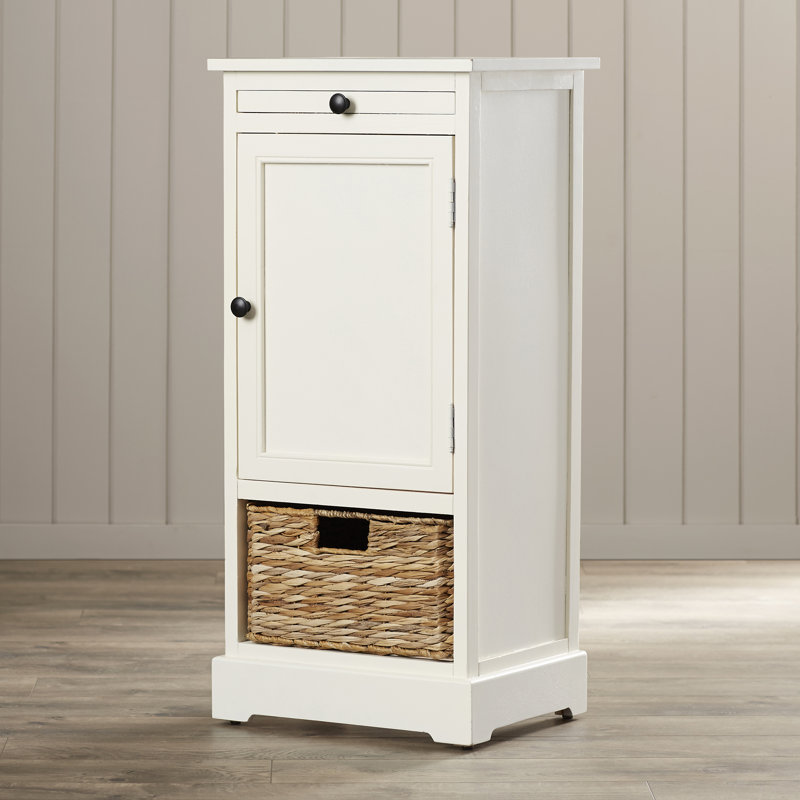 Nikolas 1 - Drawer Chest of Drawers, Distress Cream
