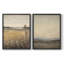 «Vintage Landscape XXX», impression giclée sur cadre - ensemble de 2-1697543970-1697543971