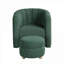Fauteuil d'appoint pivotant avec repose-pieds Sage Green-125155019