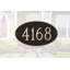 Plaque d’adresse murale sur 1 ligne Petite-183005454