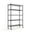 Étagère en métal robuste à 5 niveaux Étagère de rangement polyvalente en métal Capacité de 1650 lb Tablettes de rangement en fer-129674418