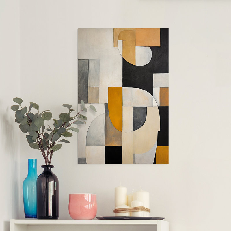 Série ABSTRACT CDXCVII - Impression sur toile seulement - NON CADRE, H 48 po x l 32 po