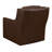 James Genuine Leather Swivel Chair