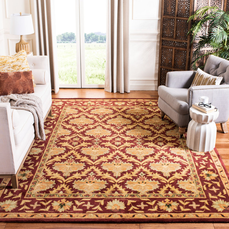 Dunbar Hand Tufted Wool Oriental Rug, Rectangle 7'6" x 9'6"