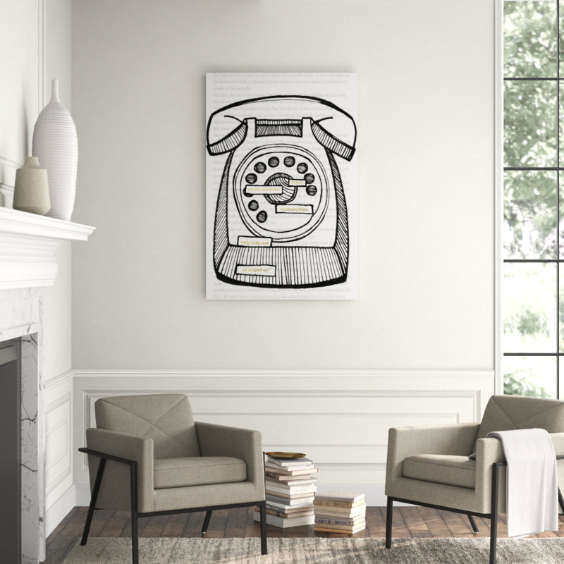 Ring Me Print by Kelli Ellis, Glass Coat, 24" H x 16" W