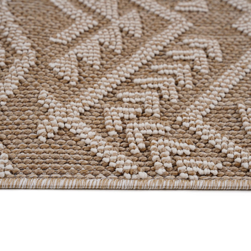 Tapis traditionnels d'intérieur / extérieur, Rectangle 4 pi x 6 pi 2 po