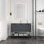 Meuble-lavabo autoportant 48 po avec bassin en résine 48 po