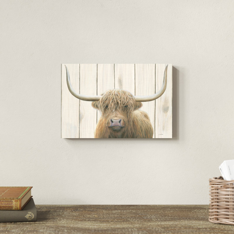 Highland Cow Shiplap, H 8 po x l 12 po
