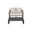 Canapé double + table basse rectangulaire, coussin en tissu blanc laiteux # 5453 (Tino Tino)-137169260