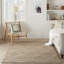 Tapis décoratif taupe à motif géométrique Touffeté annarosa-1089157423