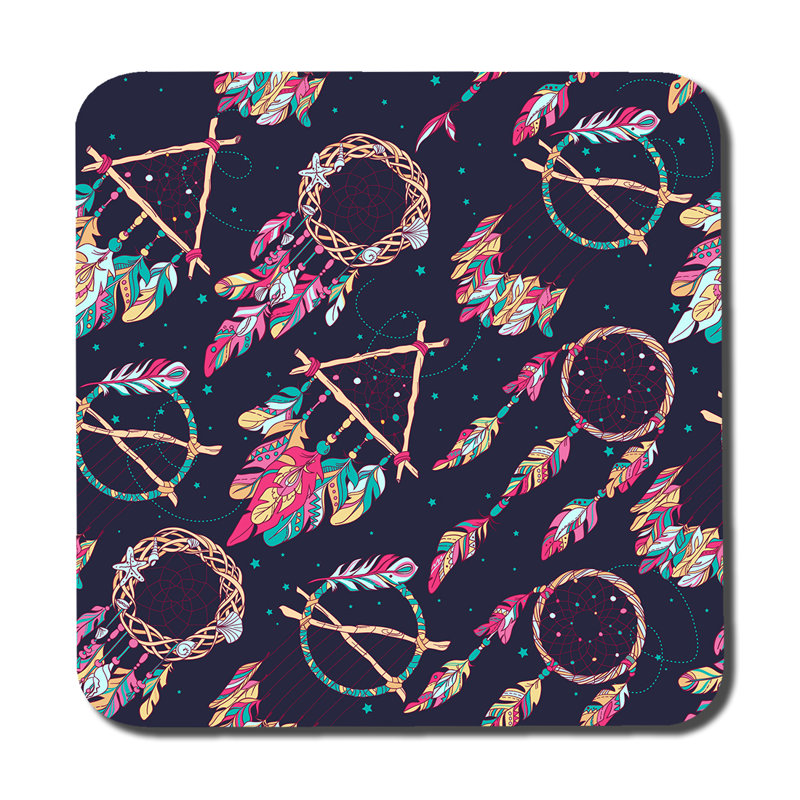 Square 6 Piece Coaster Set