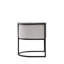 Fauteuil rembourré en similicuir Virgil-455373719