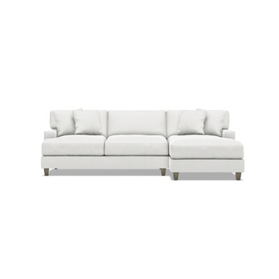 Mila 2-Piece Fabric Sectional