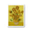 Tournesol, art mural 8 x 10 po, impression sur toile encadrée en métal noir inspirée par Van Gogh-1849282237-1849282236