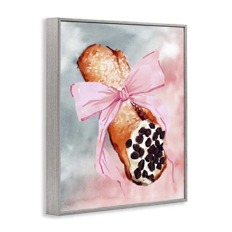 Glam Cannoli Pastry Art par Ziwei Li, Estampe numérique Farmhouse, H 30 po x l 24 po