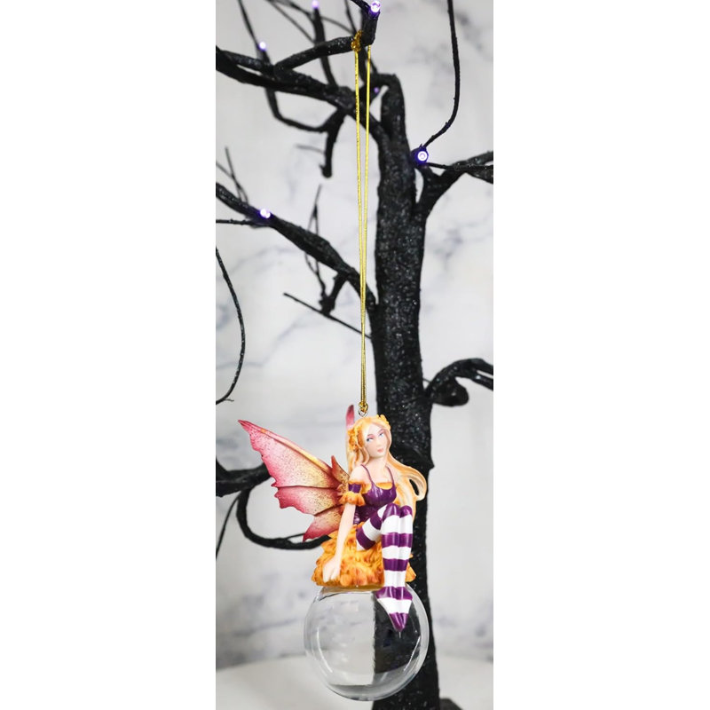Ornement suspendu fée Autumn Cassia Bubble Rider Amy Brown