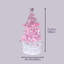 Arbre de Noël artificiel rose 6 pi-1507851315