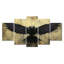 «Black Native Ravens Wings» - ensemble d'art mural Totem