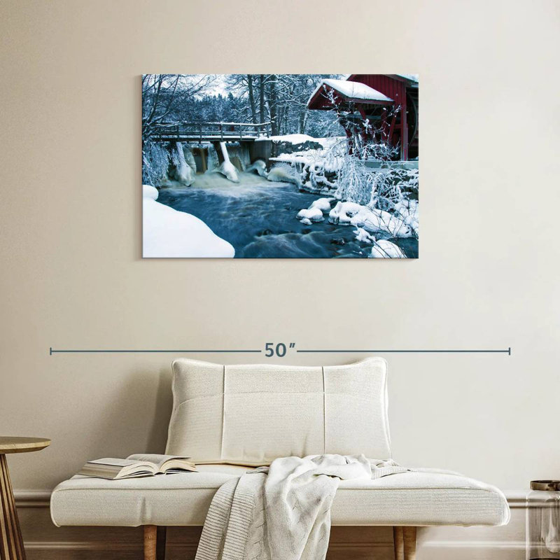 Alvord Winter River, H 24 po x l 36 po
