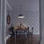 Panneau mural 3D 19,625 "x 19,625" en blanc (paquet de 12)