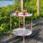 Iron Tray Top End Table