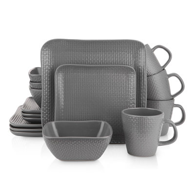 Stone Lain Olivia 16-Piece Dinnerware Set Stoneware