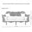 French Retro Design Red Sofa