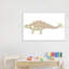 Euoplocephalus, dessin au crayon avec couleur numérique par Alice Turner - impression d'art graphique-52878434-52878425-52878426
