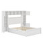Lit en bois avec armoire tout-en-un, tablette et prises, lit gigogne-1416323066
