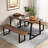Thiana Metal Base Dining Table-1409199583