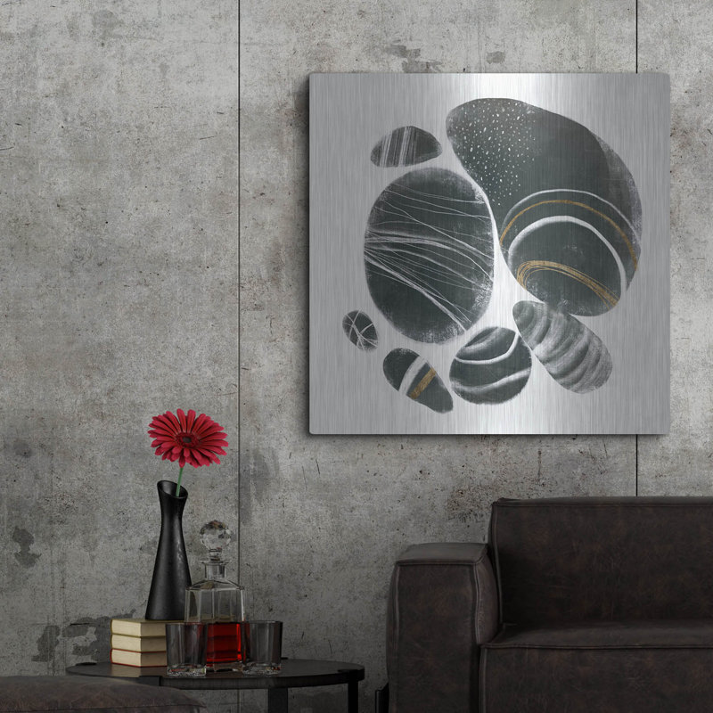 «Mineralize I» par Victoria Borges, H 36 po x l 36 po