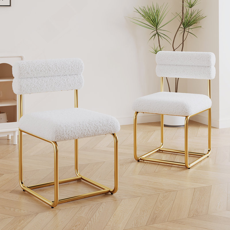 Ensemble de chaises de salle à manger confortables et moelleuses, idéales pour la maison et la cuisine