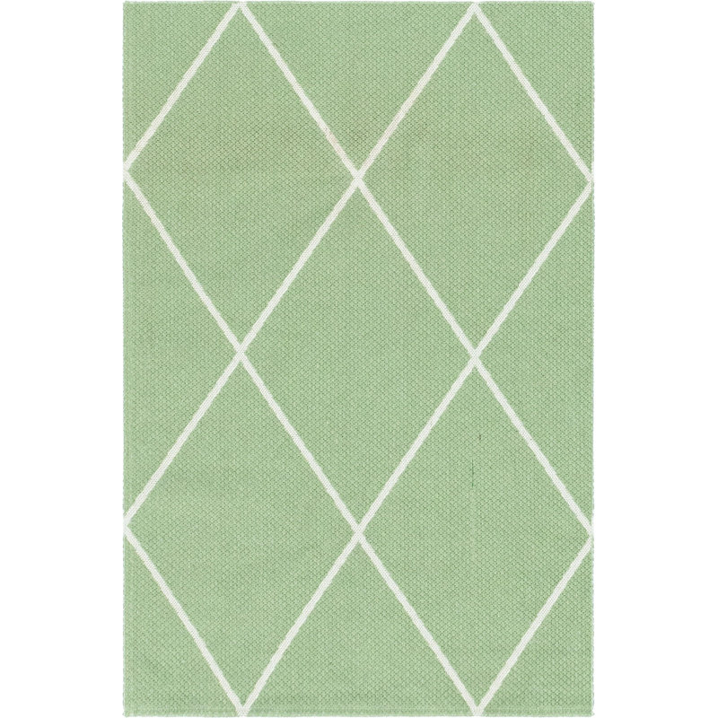 California Cotton Abstract Indoor Rug, Rectangle 2'2" x 3'