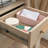 Desktop Hutch With Adjustable Shelves, Brown Finish