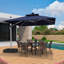 Parasol carré à DEL 120 po-198721276