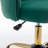 Izdyhaar Velvet Swivel Task Chair with Tufted Back-1617736434