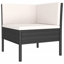 Ensemble modulaire de patio carré avec coussins 23,6 po Torika-184985204