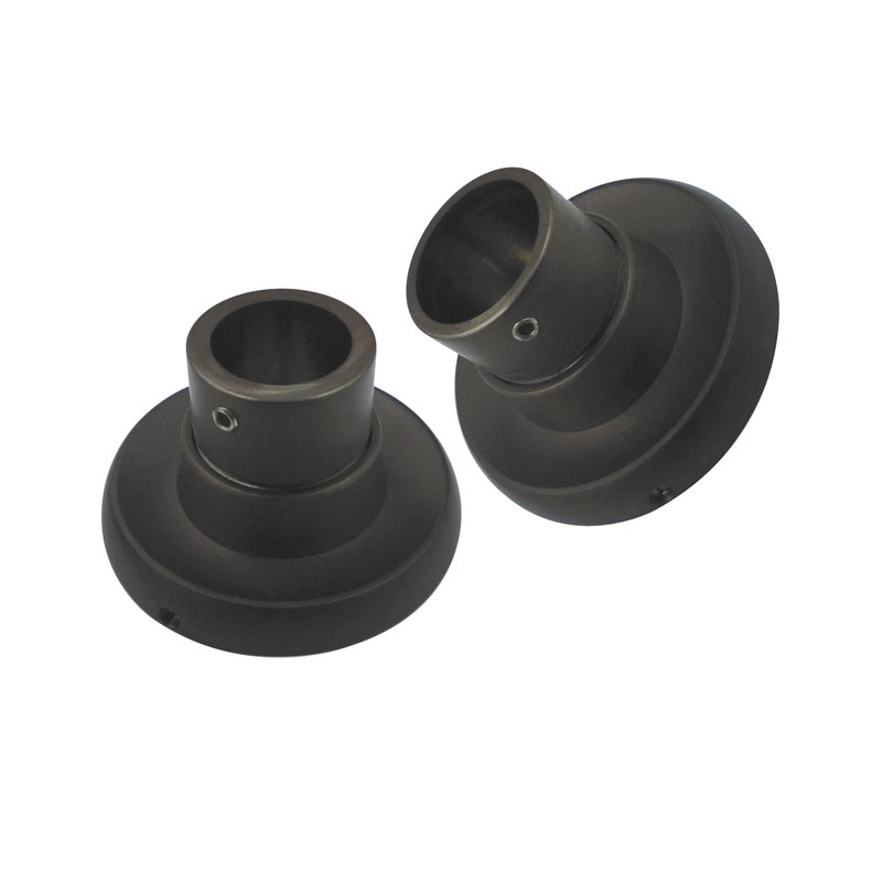 Kingston Brass Edenscape Brass Shower Rod Base, Bronze
