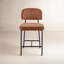 Tabouret de comptoir rembourré Zarelle-676144633