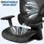 Upholstered Mesh Swivel Lounge Chair-257255071
